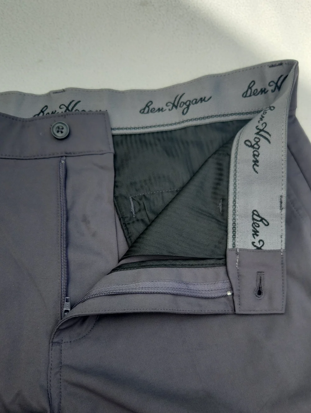 ​Ben Hogan Men's Performance Golf Shorts - Charcoal Gray- Size 36